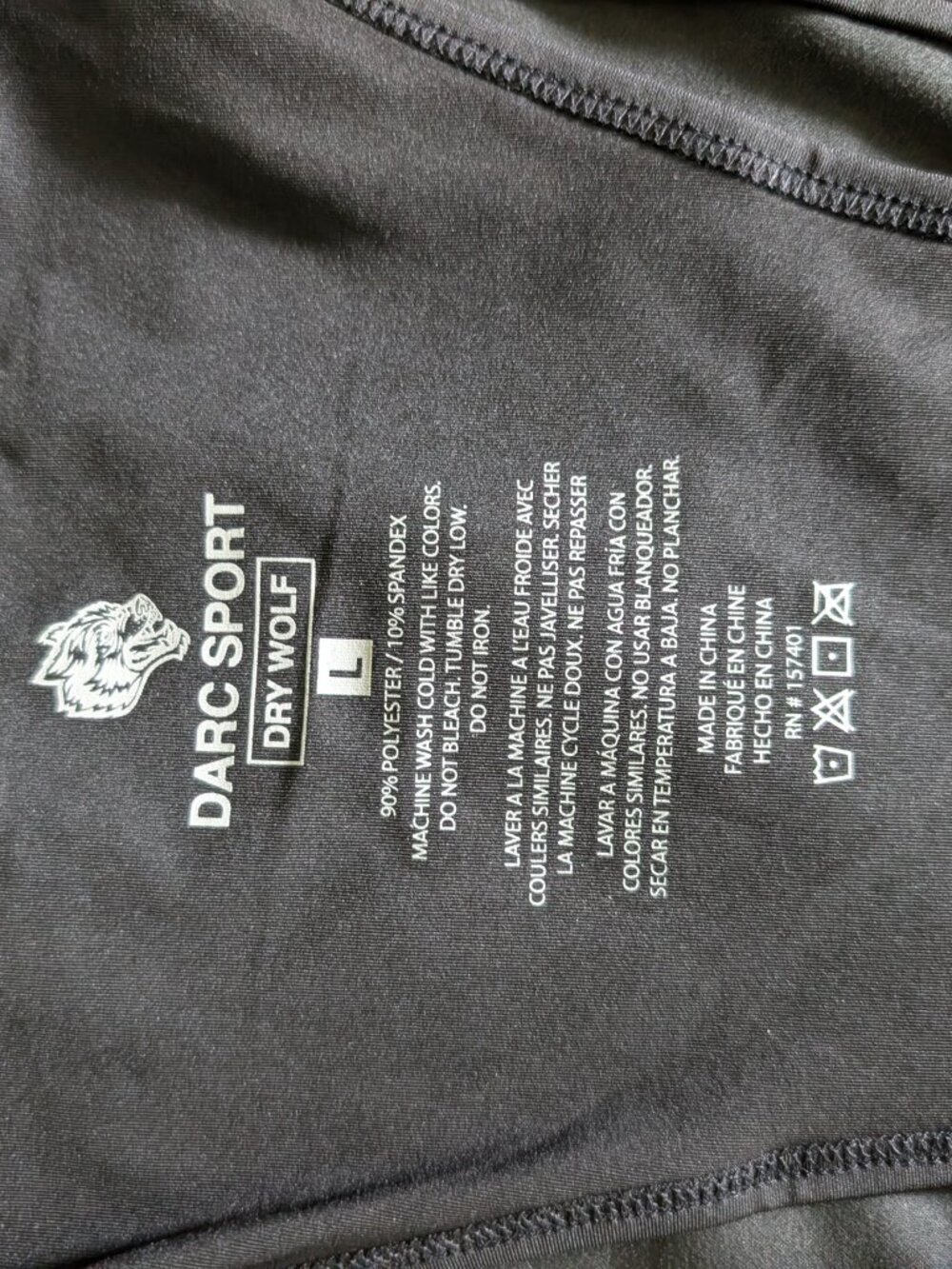 Darc Sport "LA Wolves League" Dry Wolf Mecca Tank - Men's L (NWT) - Picture 4 of 4